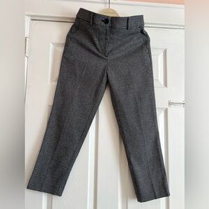 LOFT Black & White Houndstooth Dress Trousers